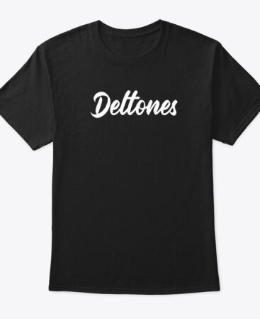 Deftones Logo T Shtir Black