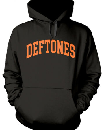 Deftones College Black Pull Over Hoodie
